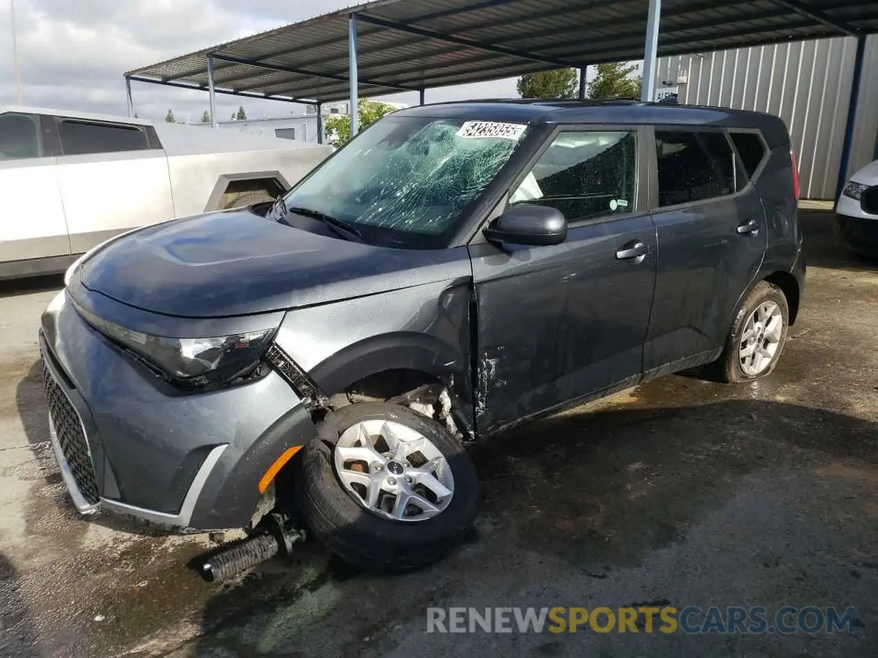 1 Photograph of a damaged car KNDJ23AU7P7199020 KIA SOUL 2023