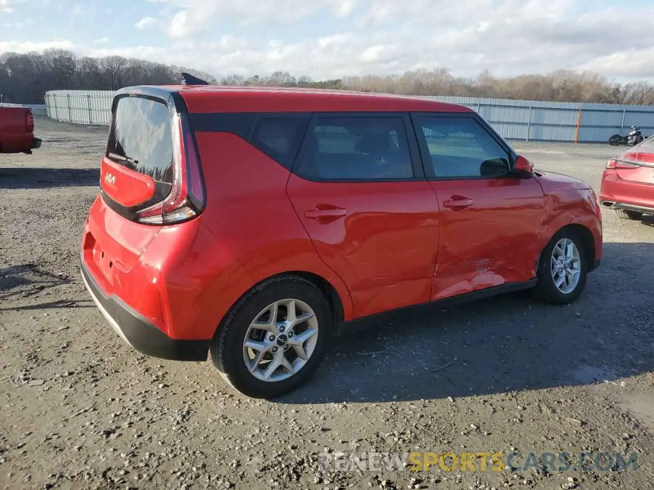 3 Photograph of a damaged car KNDJ23AU7P7202238 KIA SOUL 2023