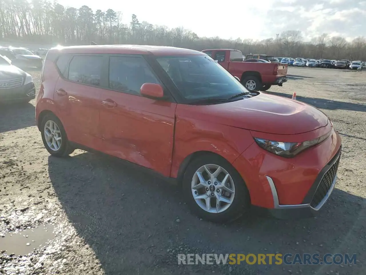 4 Photograph of a damaged car KNDJ23AU7P7202238 KIA SOUL 2023