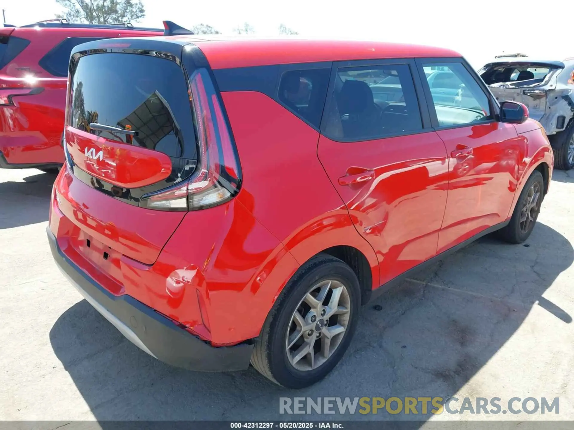4 Photograph of a damaged car KNDJ23AU7P7202658 KIA SOUL 2023