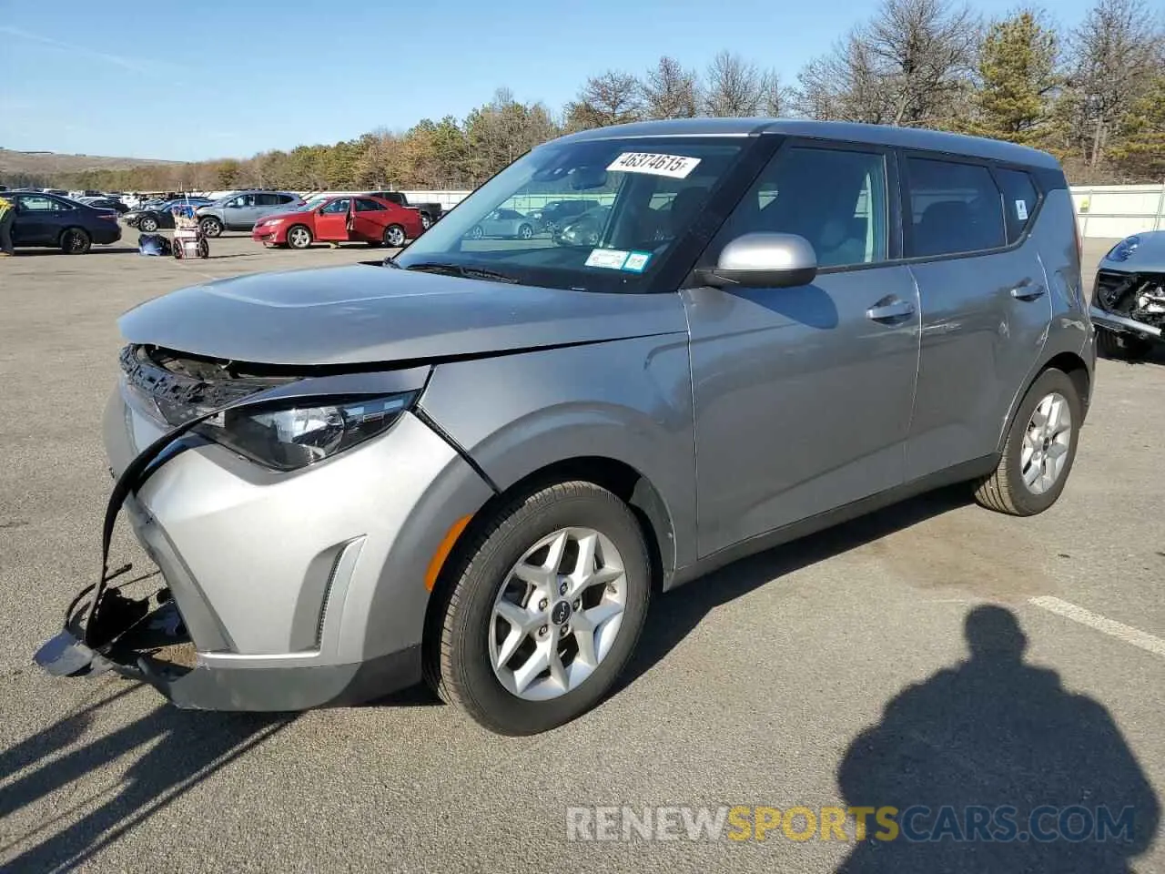 1 Photograph of a damaged car KNDJ23AU7P7853255 KIA SOUL 2023
