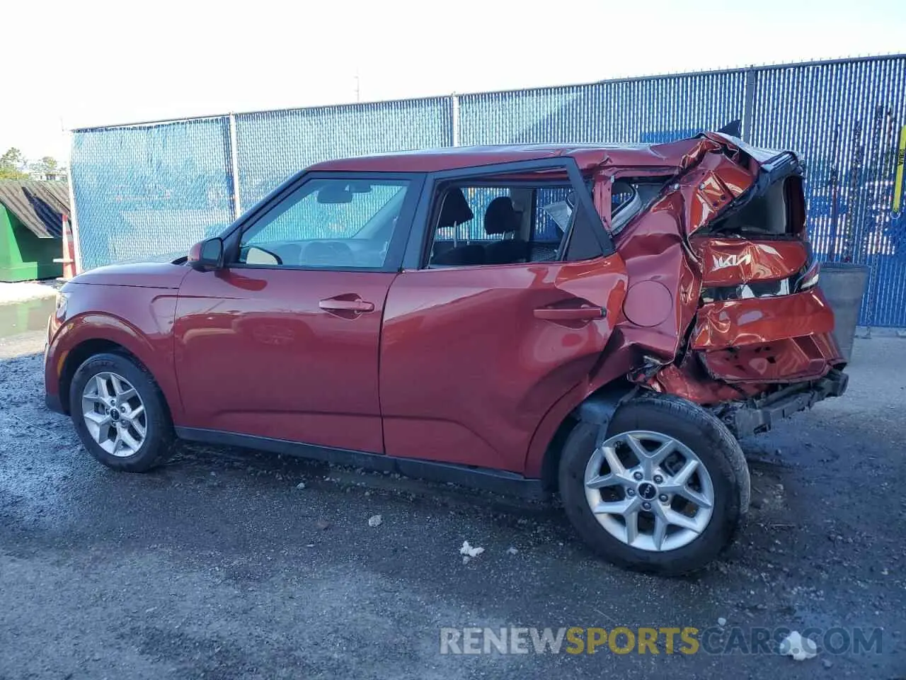 2 Photograph of a damaged car KNDJ23AU7P7870086 KIA SOUL 2023