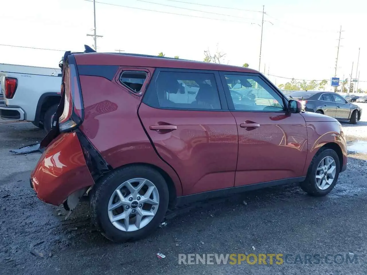 3 Photograph of a damaged car KNDJ23AU7P7870086 KIA SOUL 2023