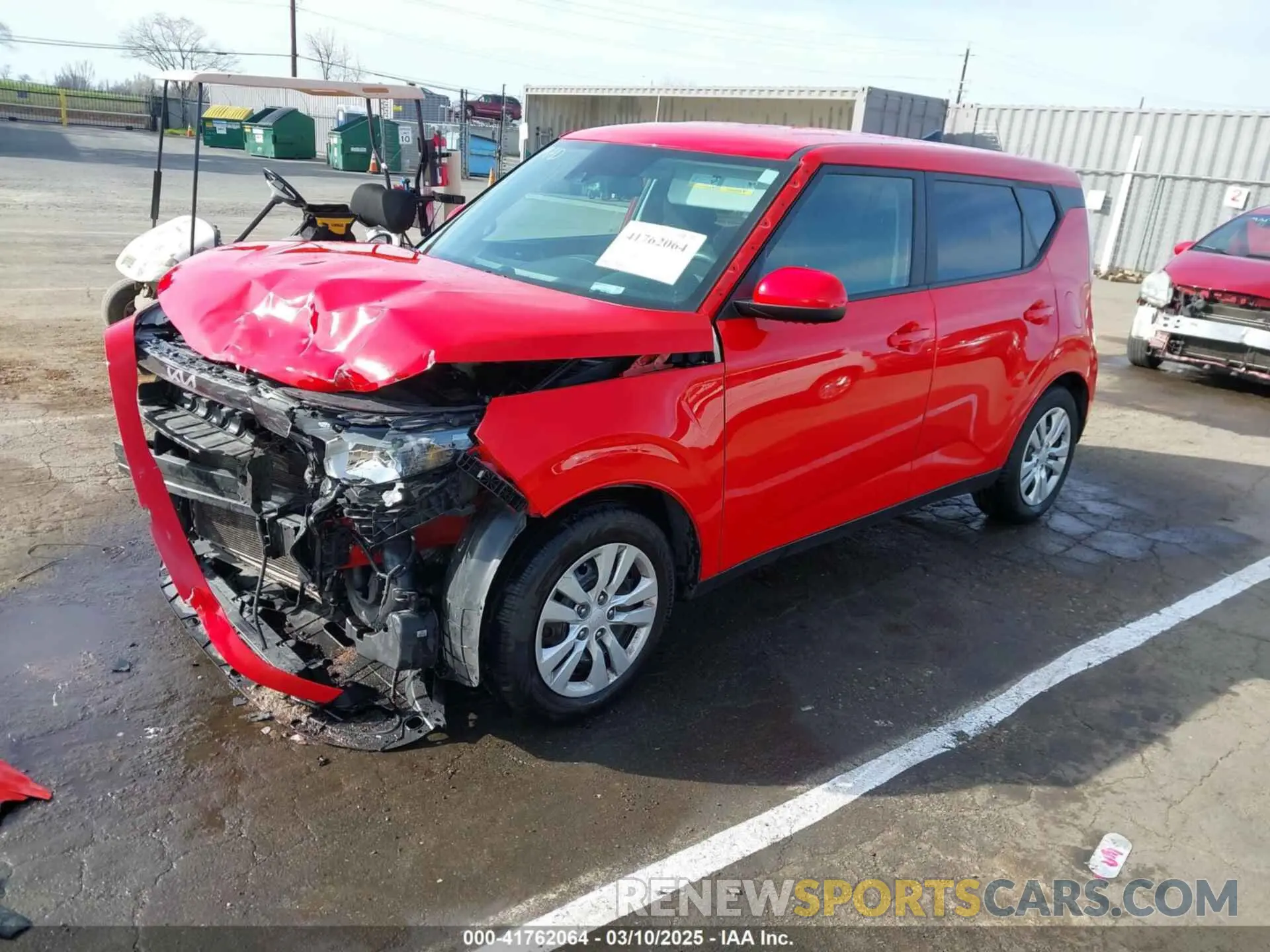 2 Photograph of a damaged car KNDJ23AU8P7196997 KIA SOUL 2023