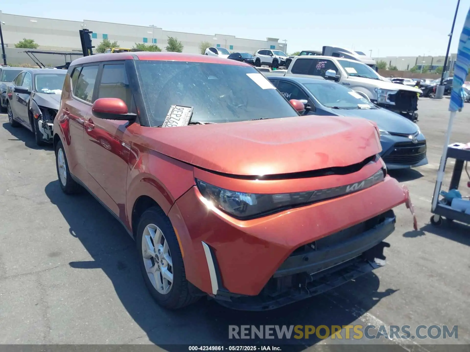 14 Photograph of a damaged car KNDJ23AU8P7859971 KIA SOUL 2023