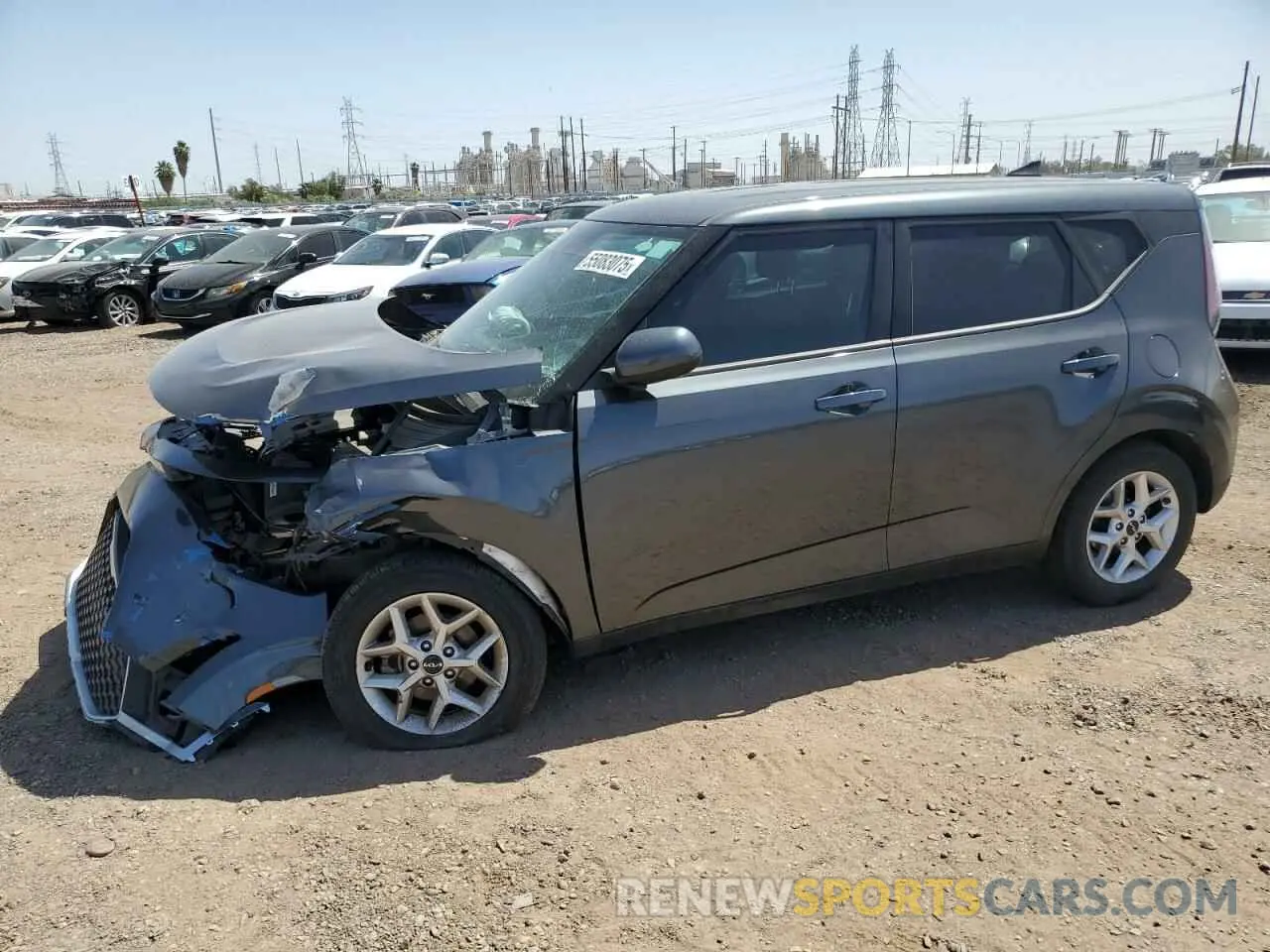 1 Photograph of a damaged car KNDJ23AU8P7878472 KIA SOUL 2023