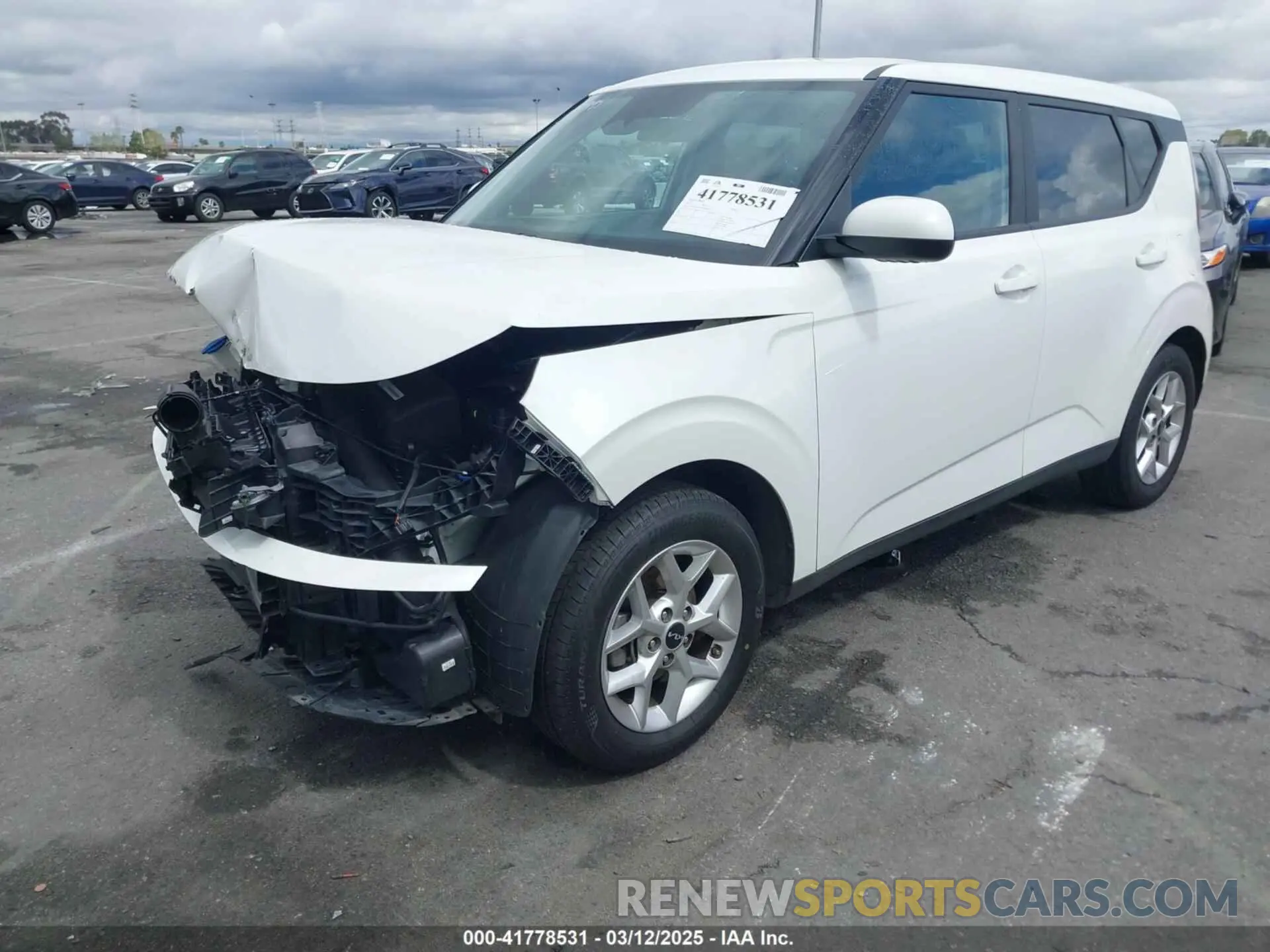 2 Photograph of a damaged car KNDJ23AU8P7884420 KIA SOUL 2023