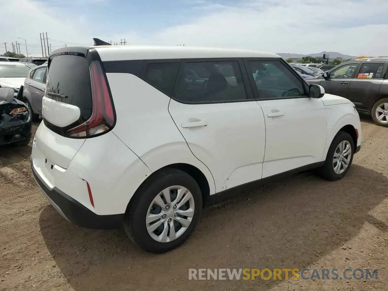 3 Photograph of a damaged car KNDJ23AU8P7894705 KIA SOUL 2023