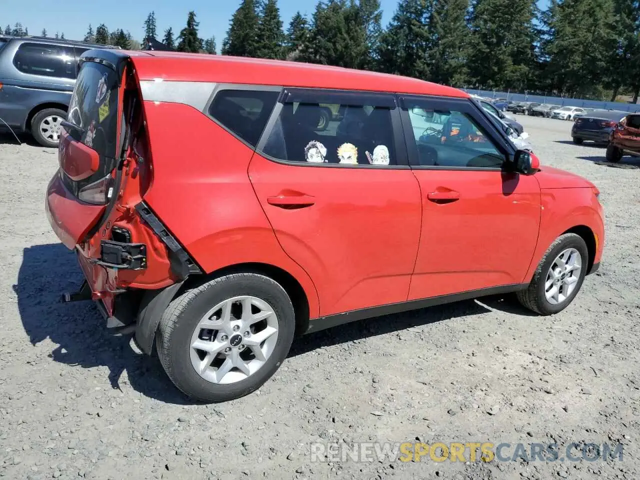 3 Photograph of a damaged car KNDJ23AU9P7191033 KIA SOUL 2023