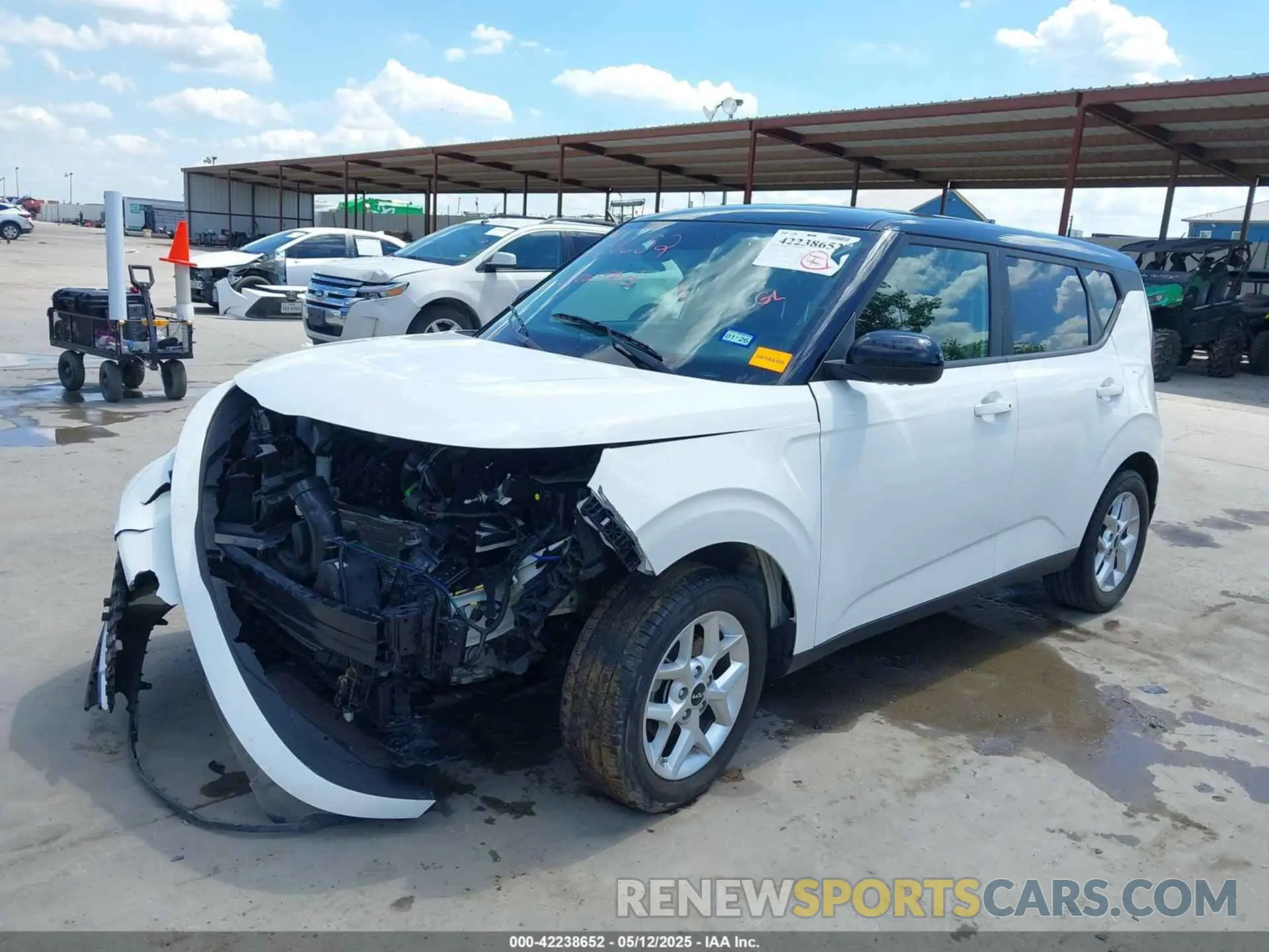 2 Photograph of a damaged car KNDJ23AU9P7194417 KIA SOUL 2023