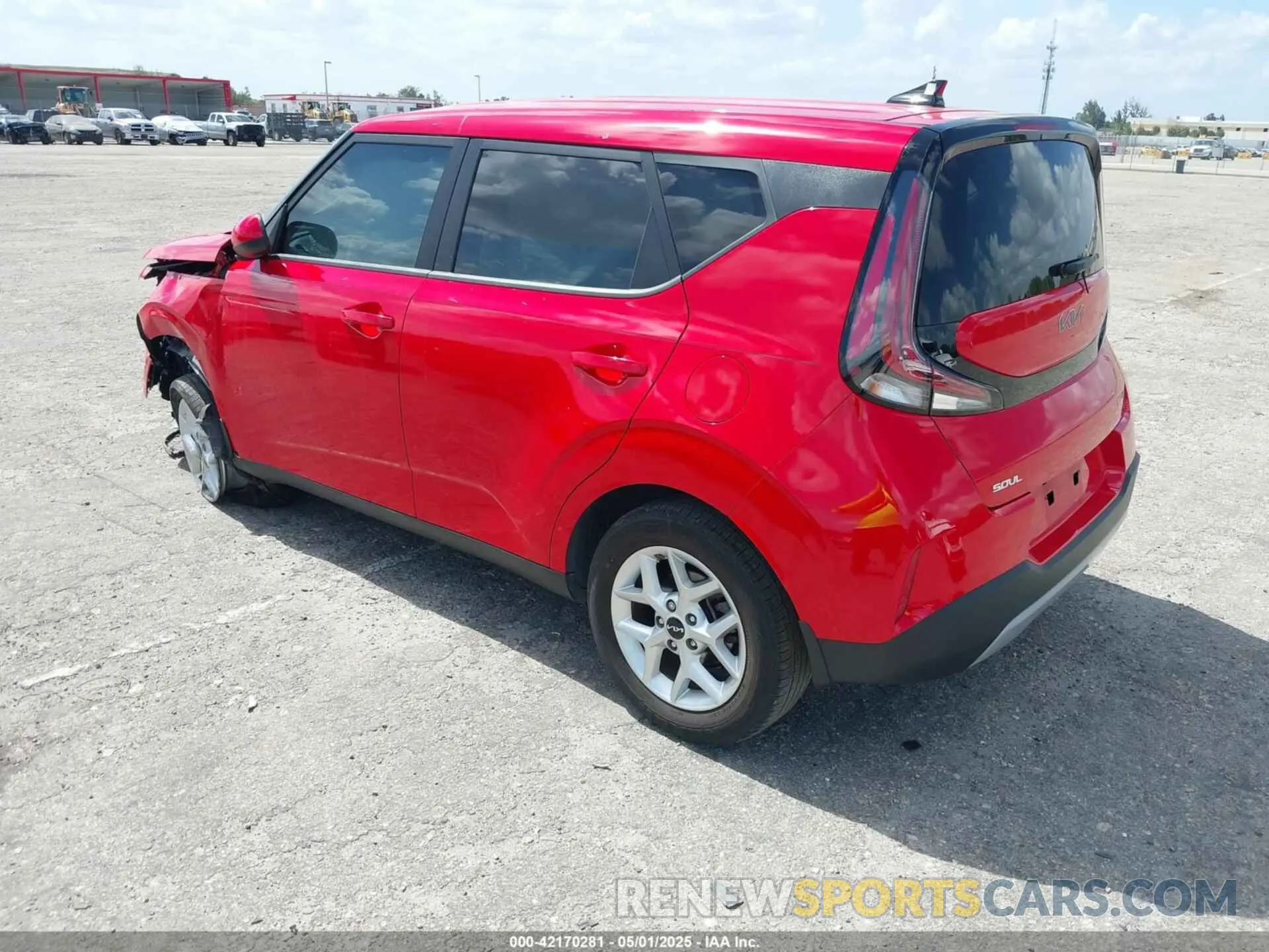 3 Photograph of a damaged car KNDJ23AU9P7207618 KIA SOUL 2023