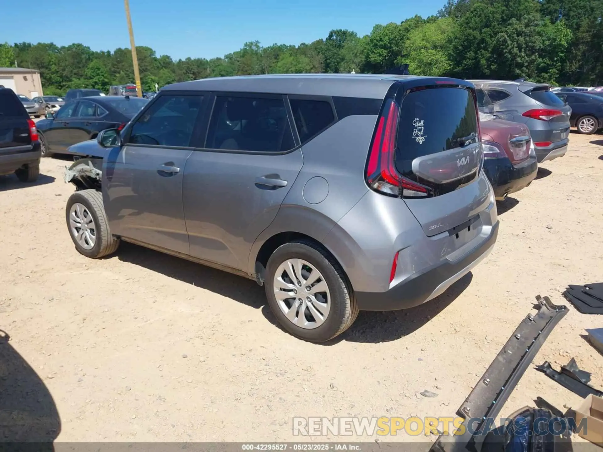 3 Photograph of a damaged car KNDJ23AU9P7845786 KIA SOUL 2023