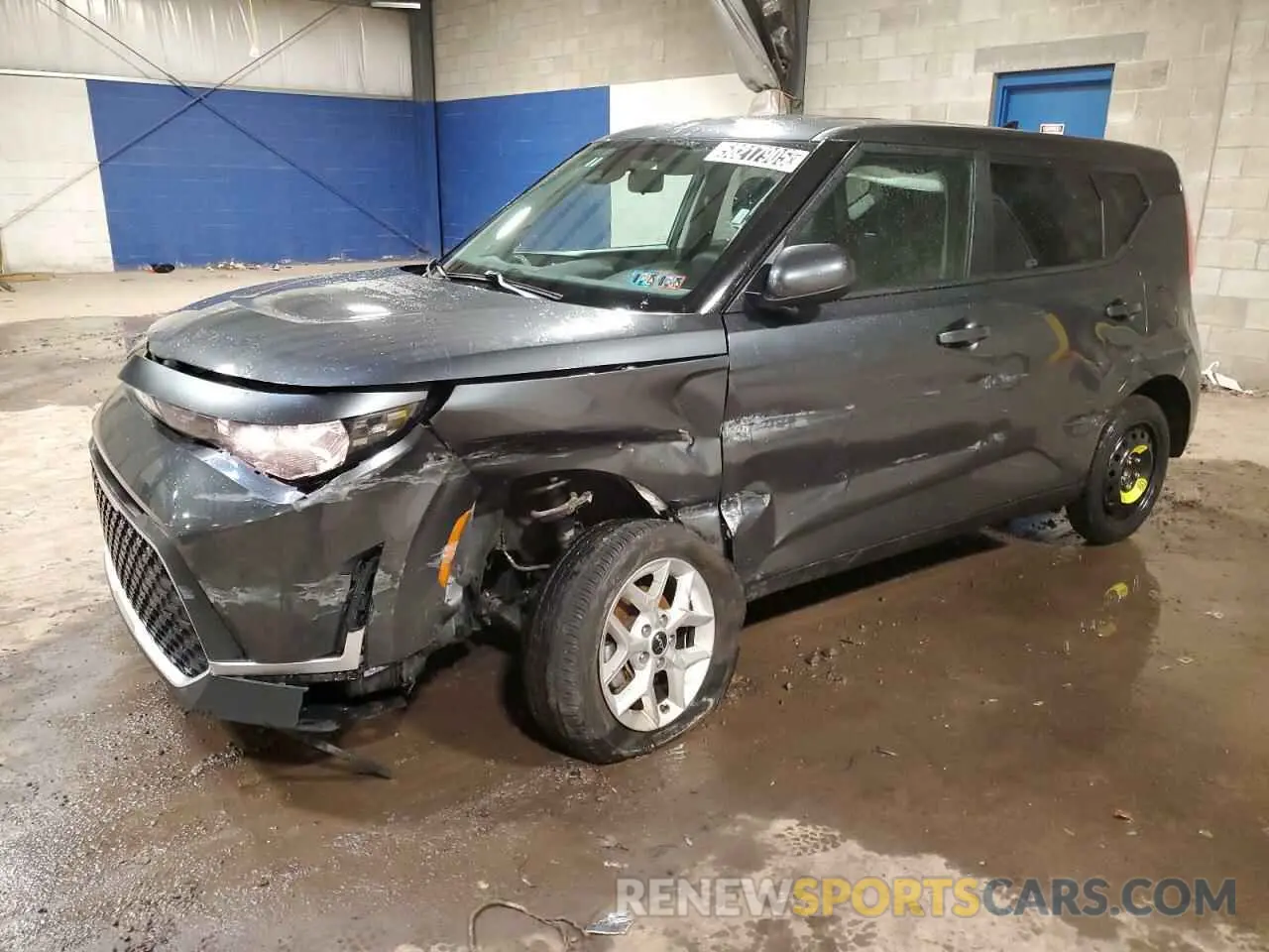 1 Photograph of a damaged car KNDJ23AU9P7881574 KIA SOUL 2023