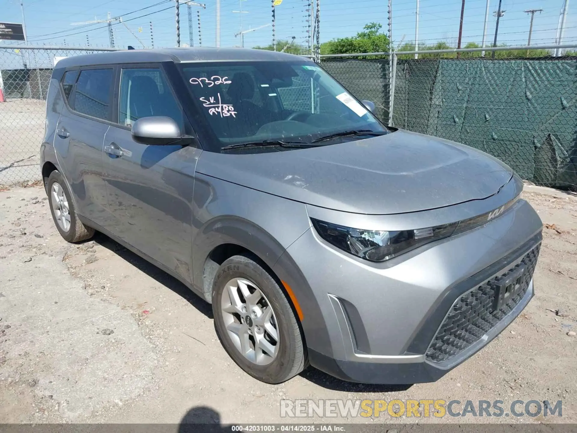 1 Photograph of a damaged car KNDJ23AU9P7888301 KIA SOUL 2023