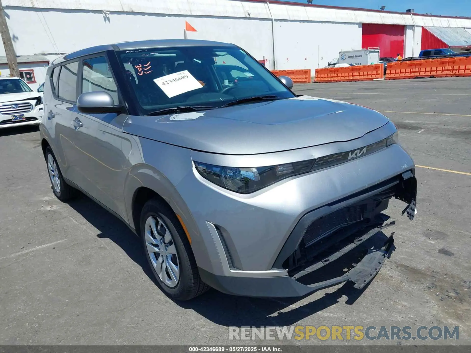 1 Photograph of a damaged car KNDJ23AU9P7895698 KIA SOUL 2023