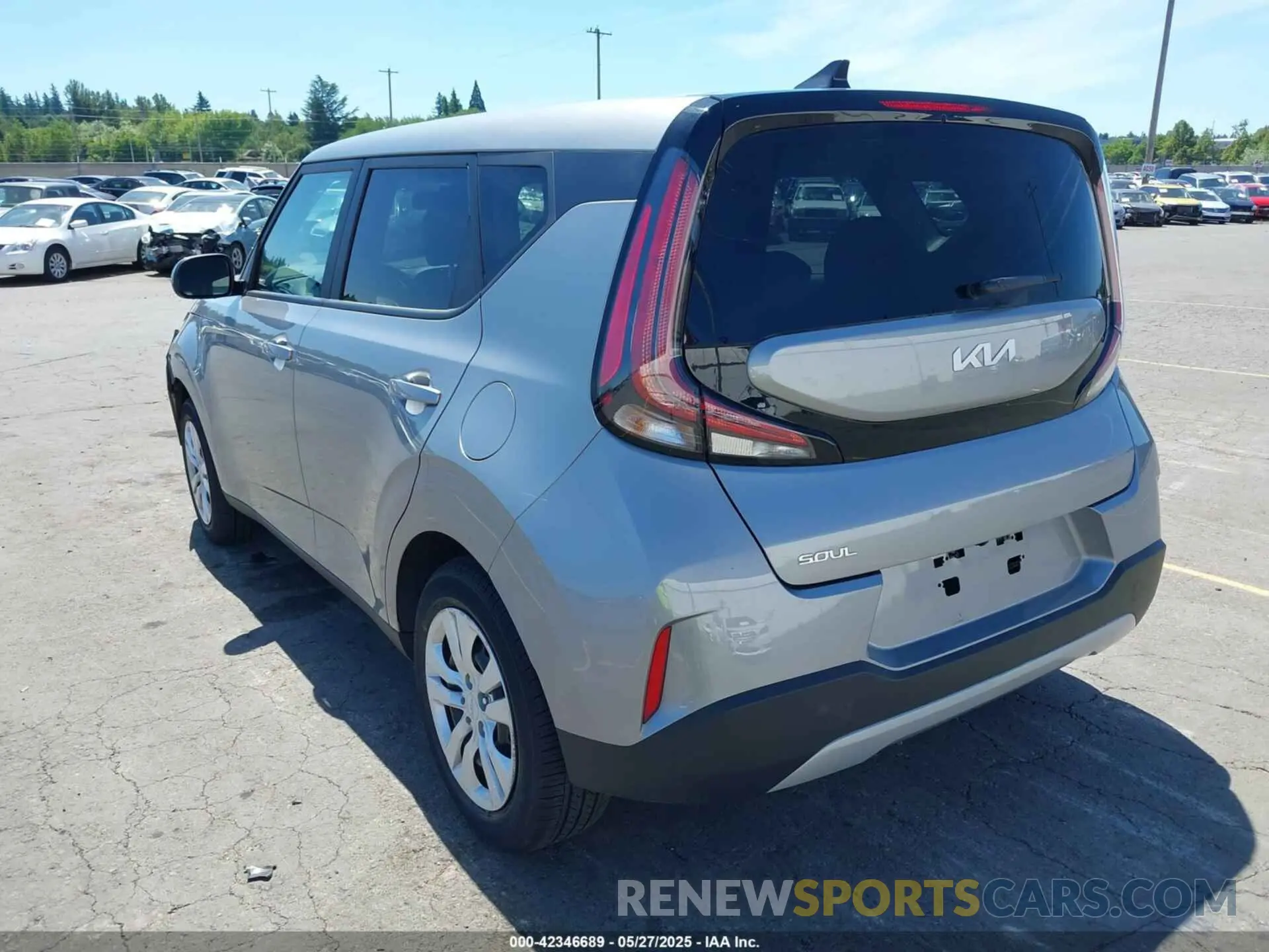 3 Photograph of a damaged car KNDJ23AU9P7895698 KIA SOUL 2023