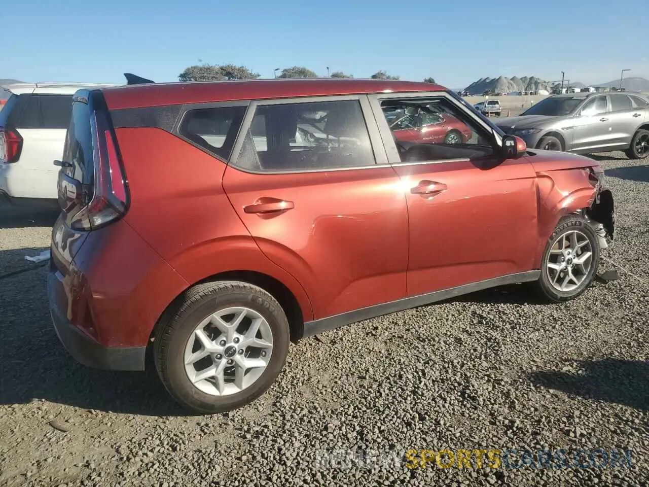 3 Photograph of a damaged car KNDJ23AUXP7189405 KIA SOUL 2023