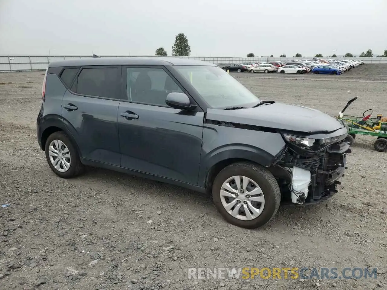 4 Photograph of a damaged car KNDJ23AUXP7191509 KIA SOUL 2023