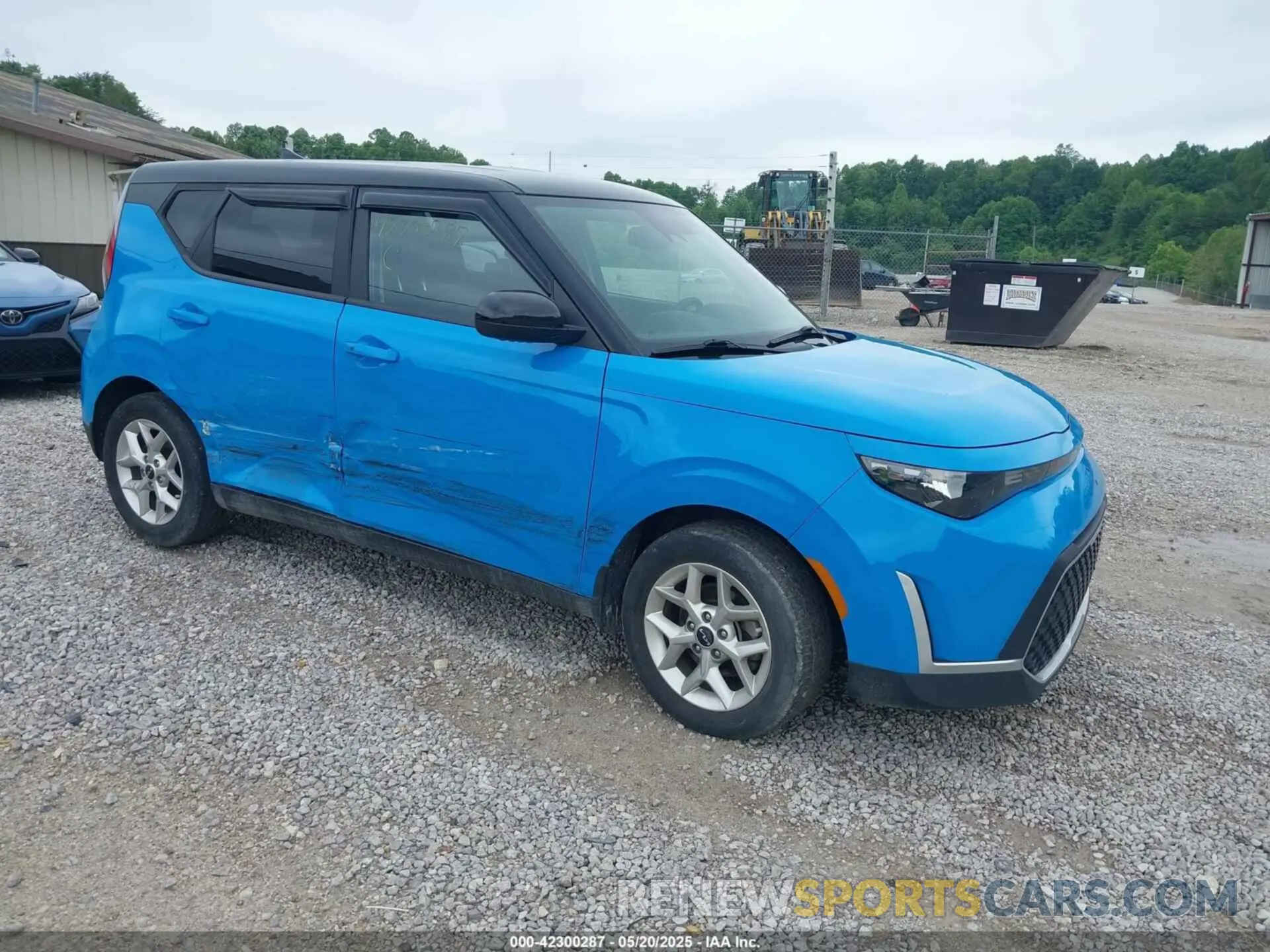 1 Photograph of a damaged car KNDJ23AUXP7204582 KIA SOUL 2023