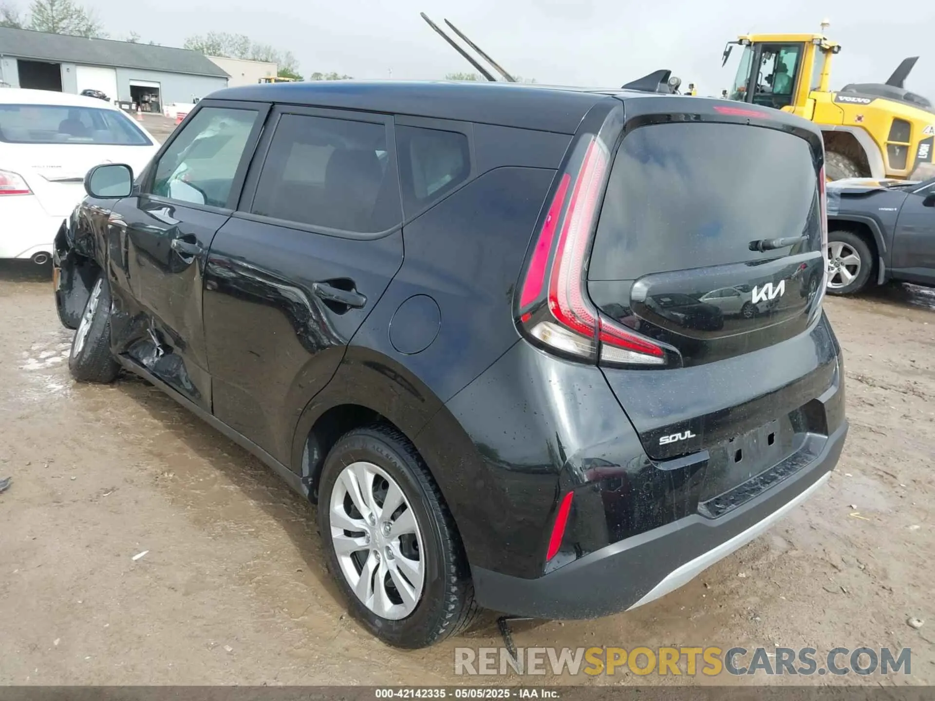 3 Photograph of a damaged car KNDJ23AUXP7840046 KIA SOUL 2023