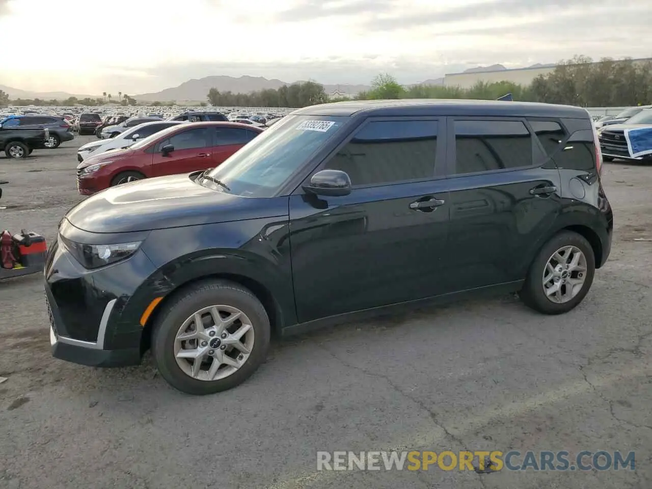 1 Photograph of a damaged car KNDJ23AUXP7850155 KIA SOUL 2023