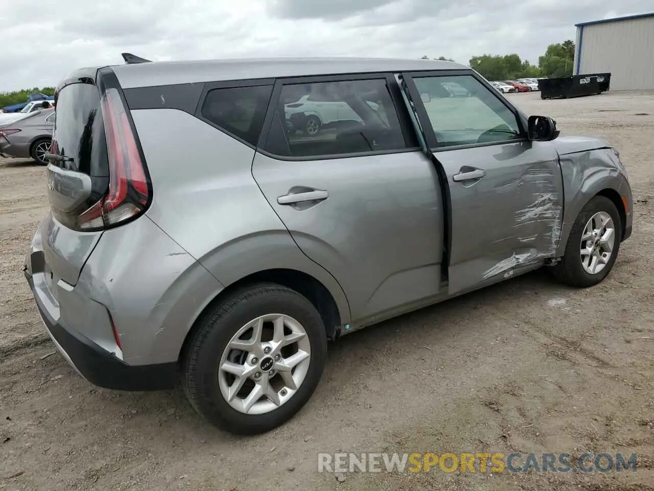 3 Photograph of a damaged car KNDJ23AUXP7886556 KIA SOUL 2023