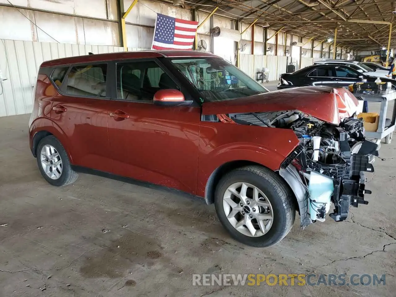 4 Photograph of a damaged car KNDJ23AUXP7886816 KIA SOUL 2023