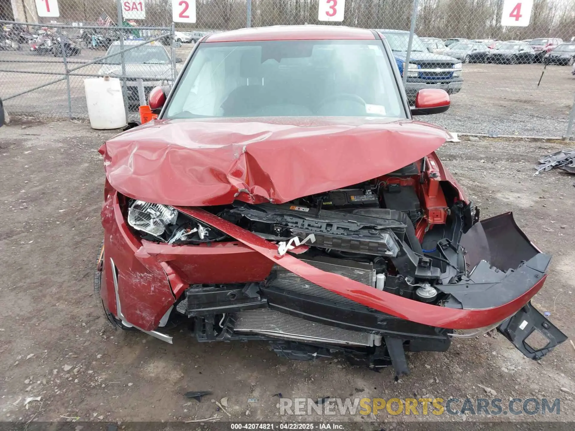 6 Photograph of a damaged car KNDJ23AUXP7890087 KIA SOUL 2023