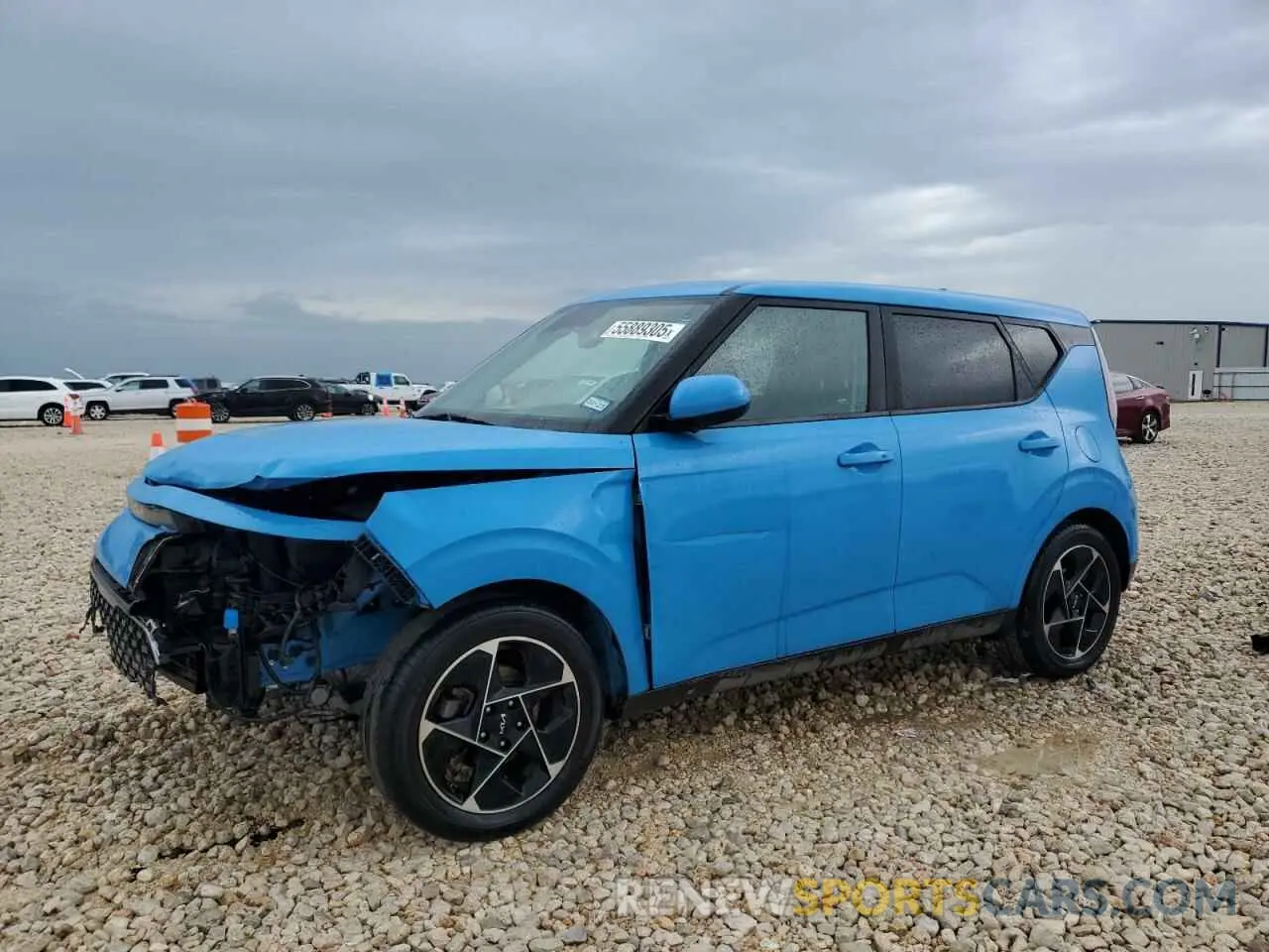 1 Photograph of a damaged car KNDJ33AU2P7189962 KIA SOUL 2023