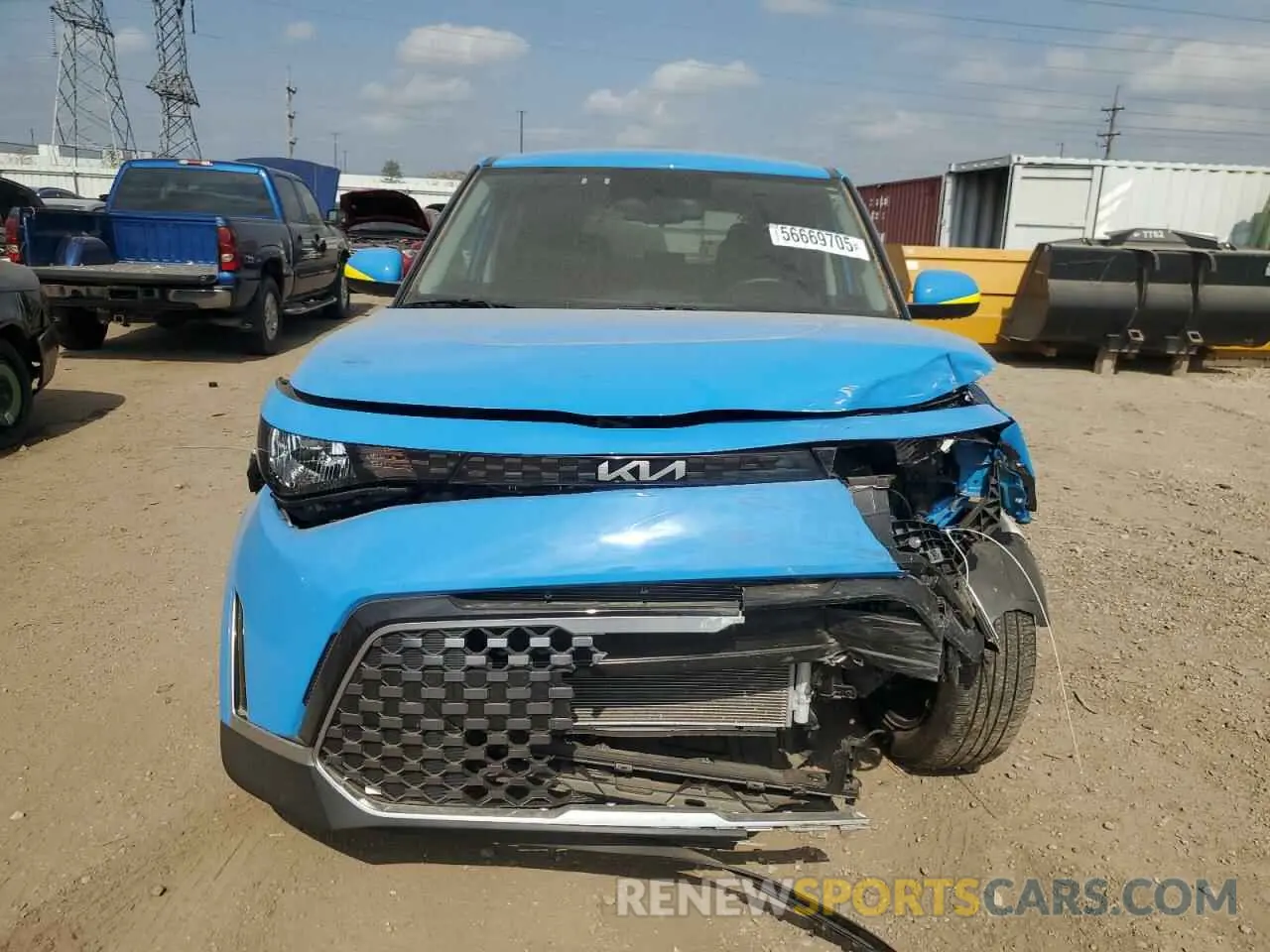 5 Photograph of a damaged car KNDJ33AU4P7187677 KIA SOUL 2023