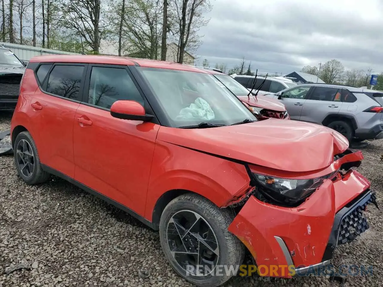 4 Photograph of a damaged car KNDJ33AU5P7187770 KIA SOUL 2023
