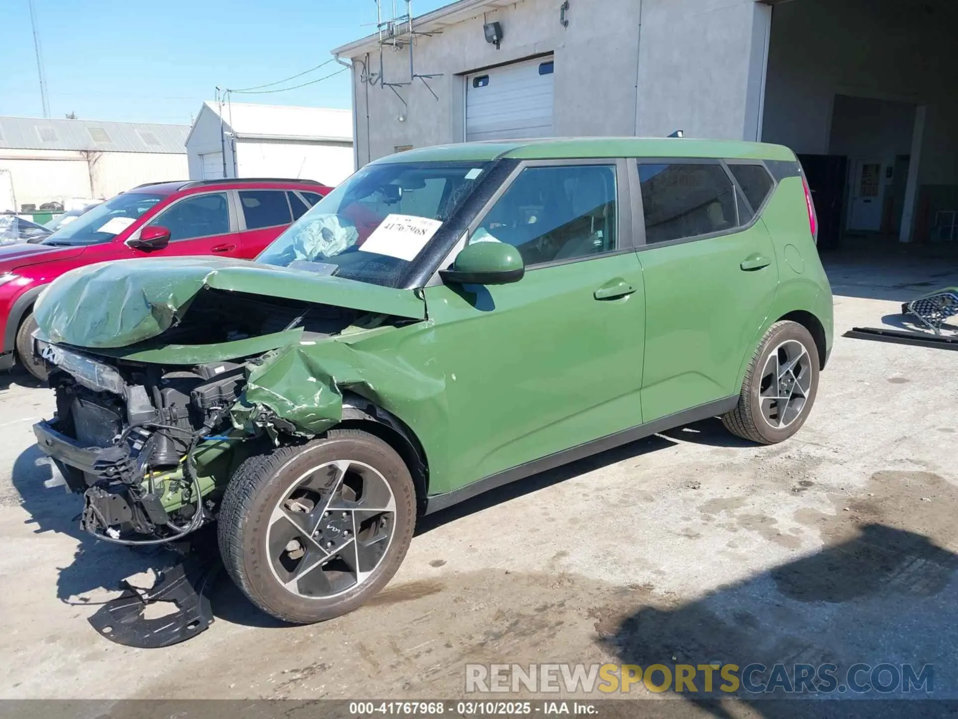 2 Photograph of a damaged car KNDJ33AU5P7194010 KIA SOUL 2023
