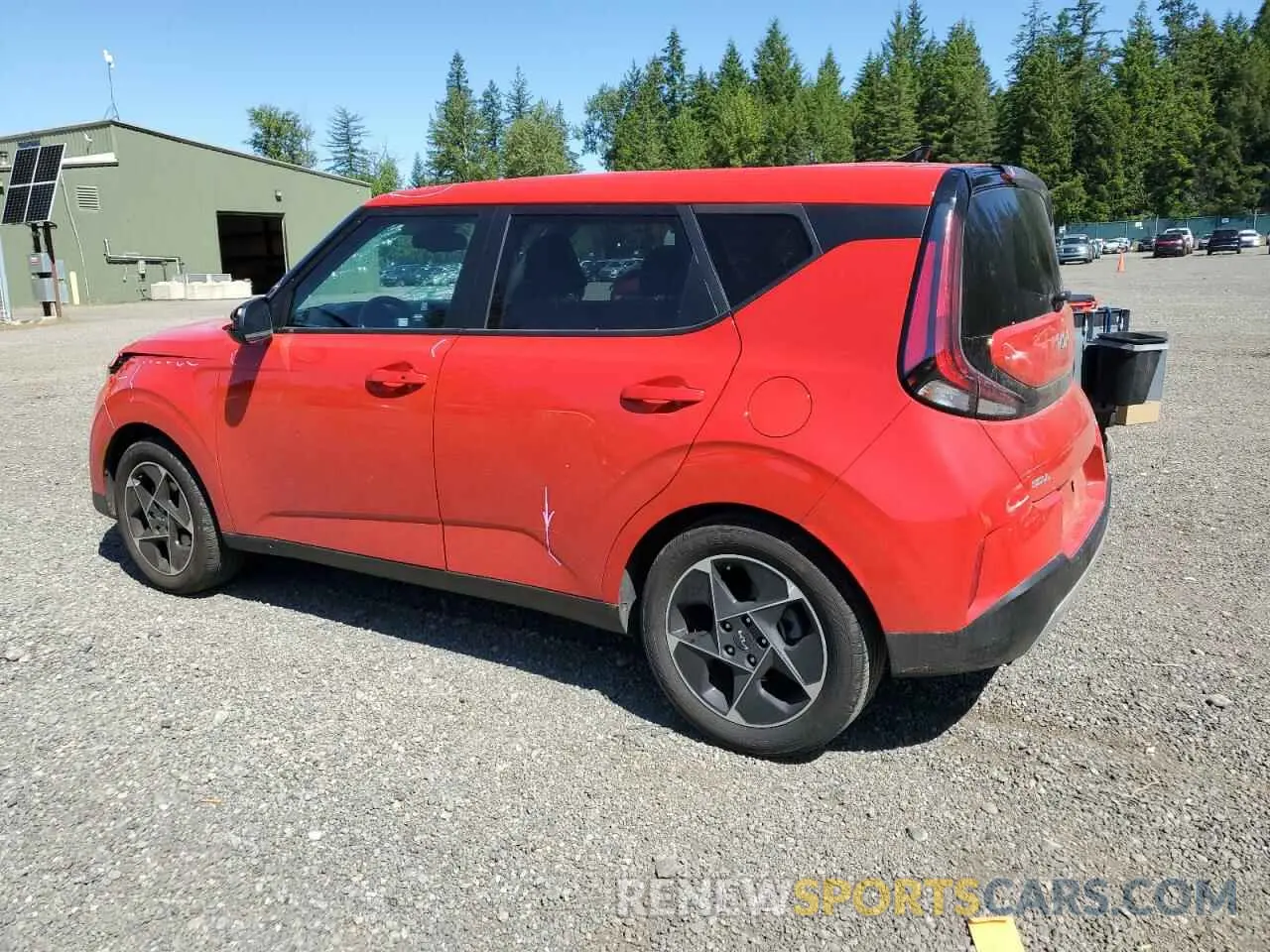 2 Photograph of a damaged car KNDJ33AU6P7203359 KIA SOUL 2023