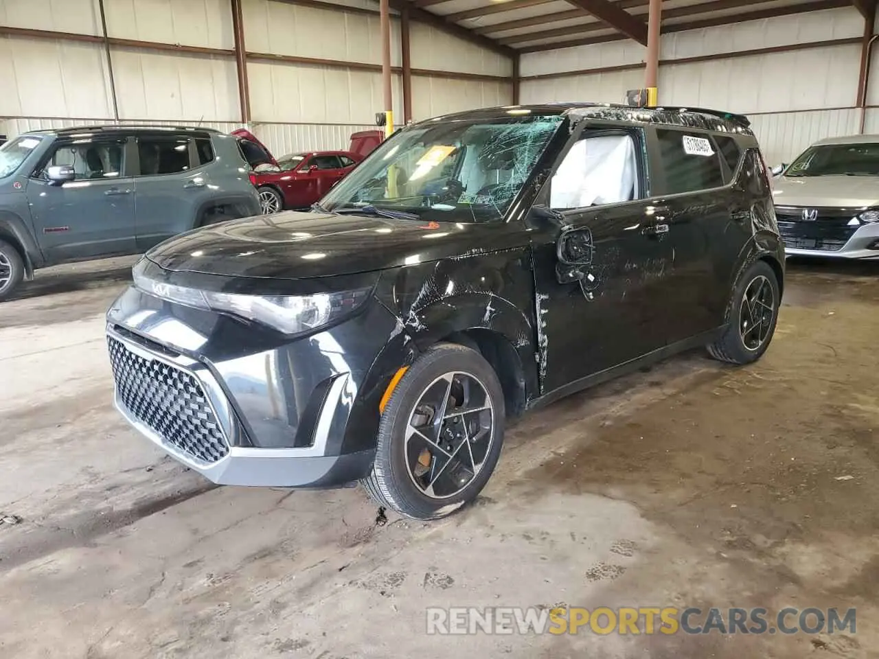 1 Photograph of a damaged car KNDJ33AU7P7852961 KIA SOUL 2023