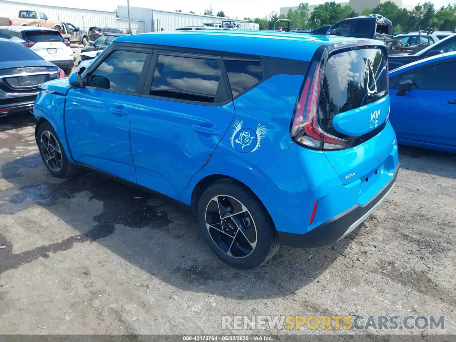 3 Photograph of a damaged car KNDJ33AU8P7210149 KIA SOUL 2023