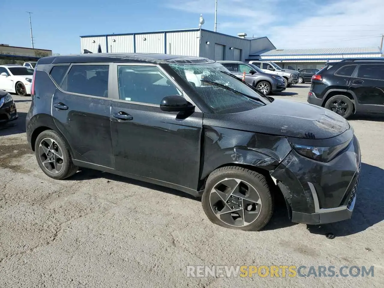 4 Photograph of a damaged car KNDJ33AU8P7856050 KIA SOUL 2023