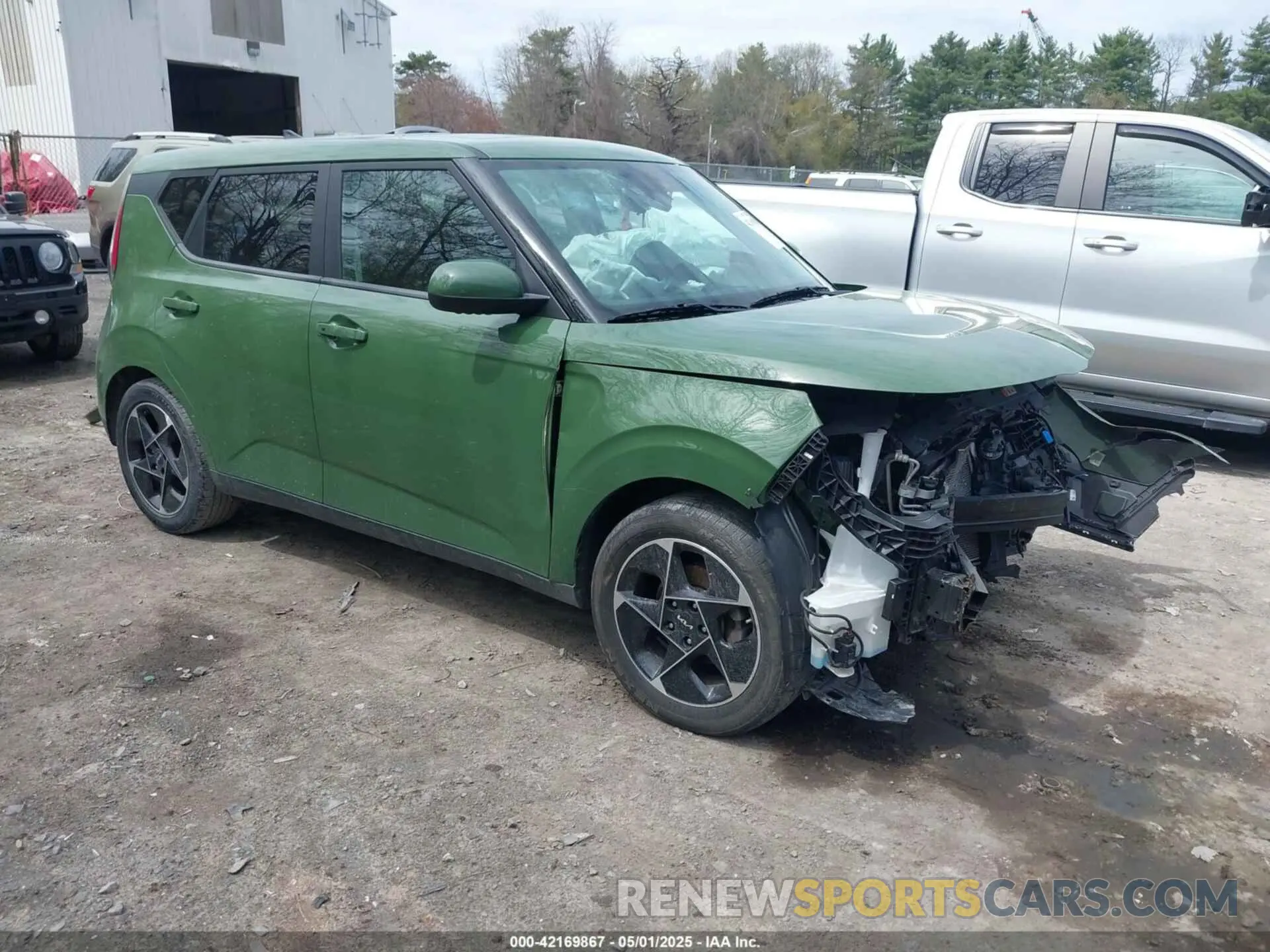 1 Photograph of a damaged car KNDJ33AU9P7194415 KIA SOUL 2023