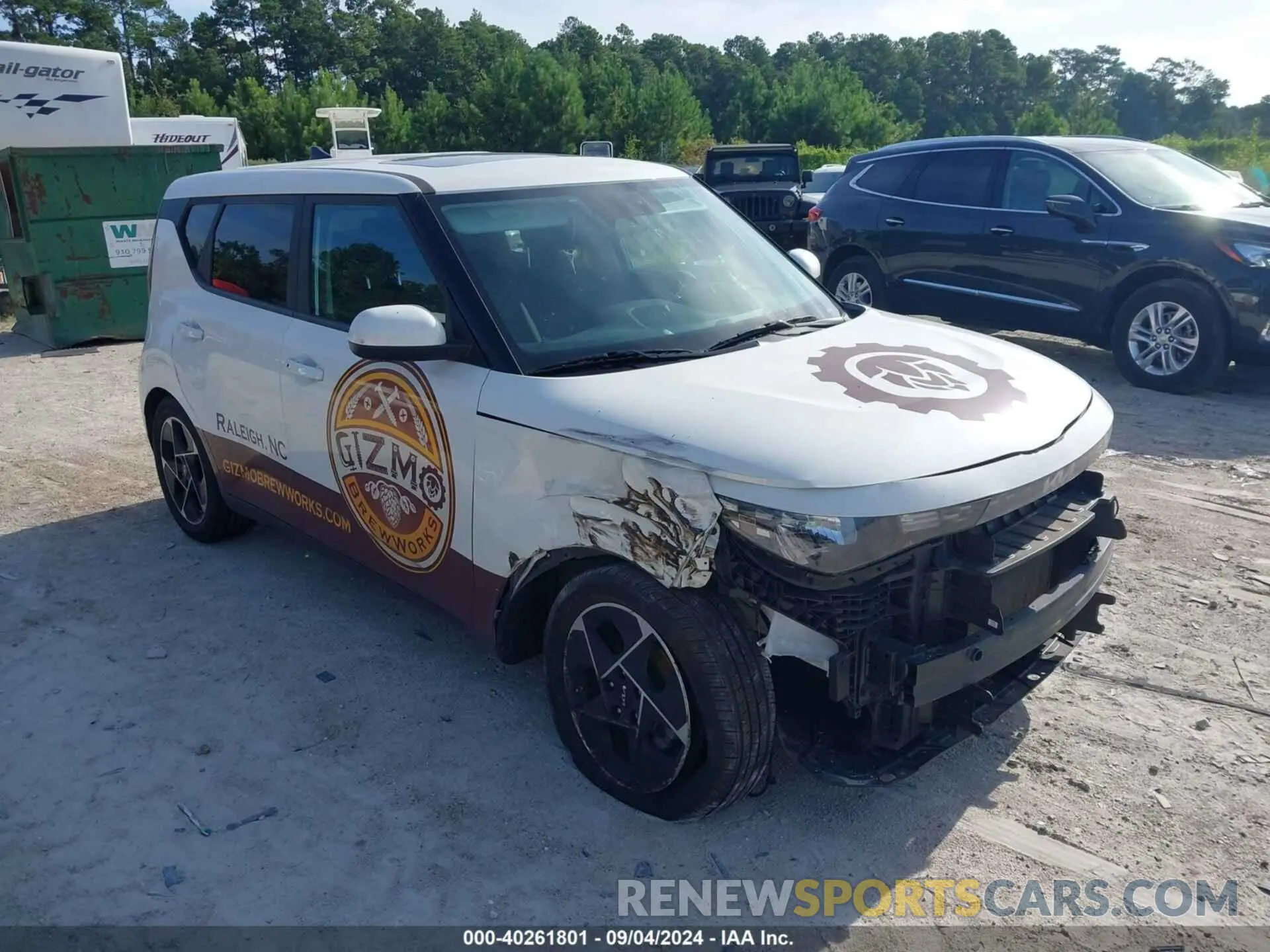 1 Photograph of a damaged car KNDJ33AU9P7838463 KIA SOUL 2023