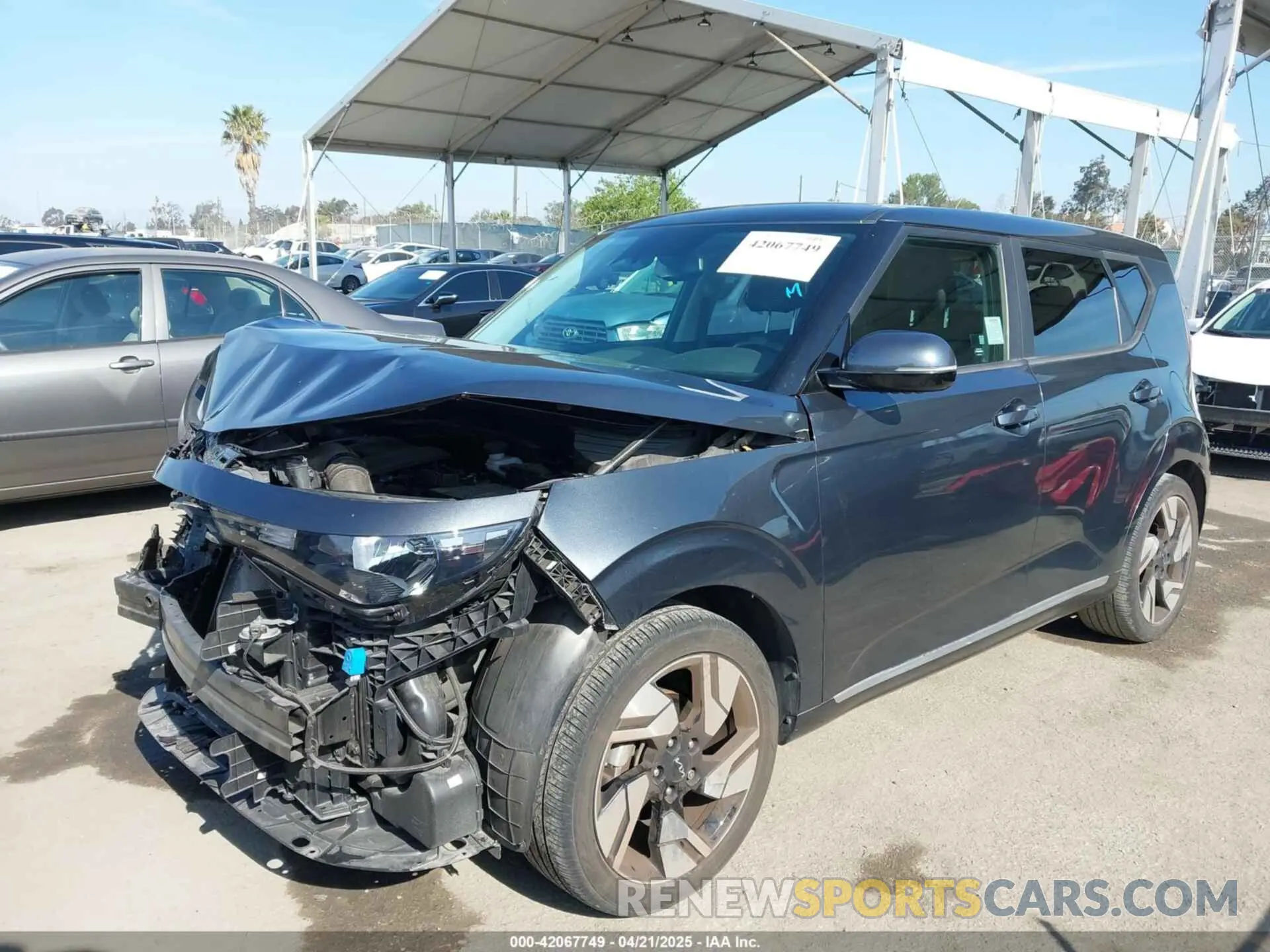 2 Photograph of a damaged car KNDJ53AU0P7195673 KIA SOUL 2023