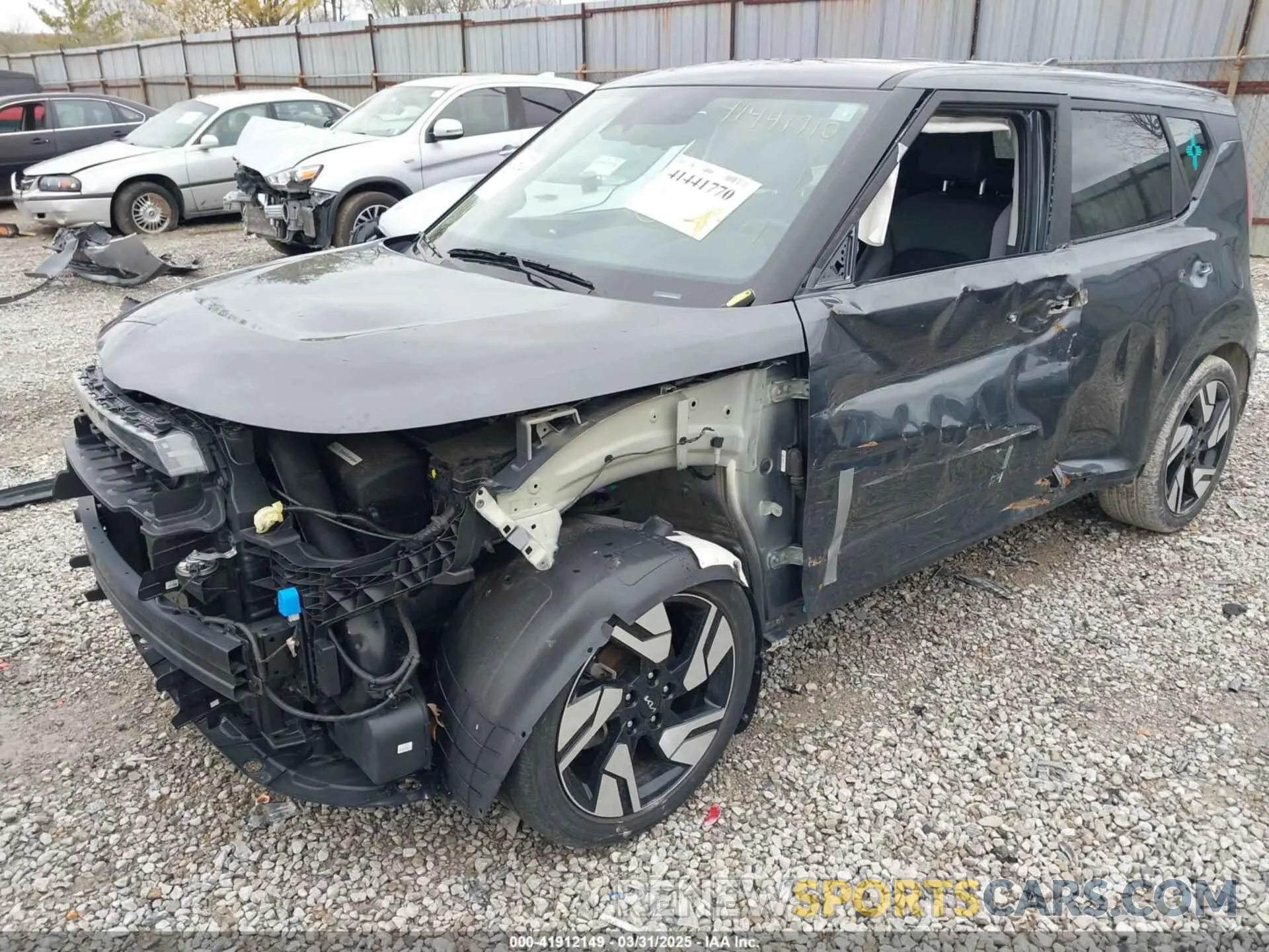 6 Photograph of a damaged car KNDJ53AU1P7890583 KIA SOUL 2023