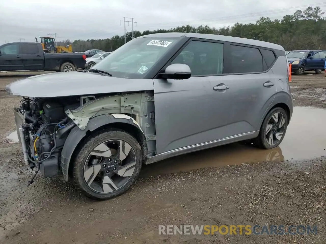 1 Photograph of a damaged car KNDJ53AU2P7848505 KIA SOUL 2023