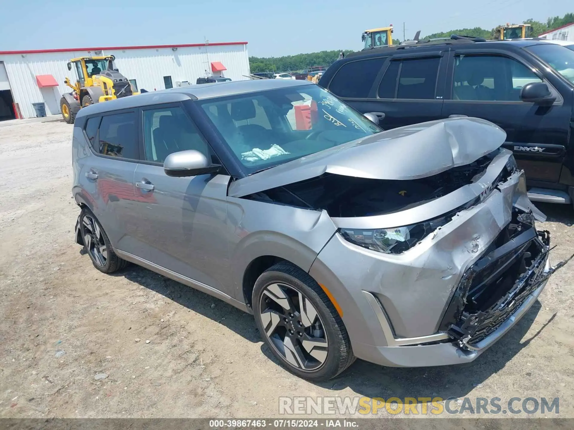 1 Photograph of a damaged car KNDJ53AU2P7852733 KIA SOUL 2023