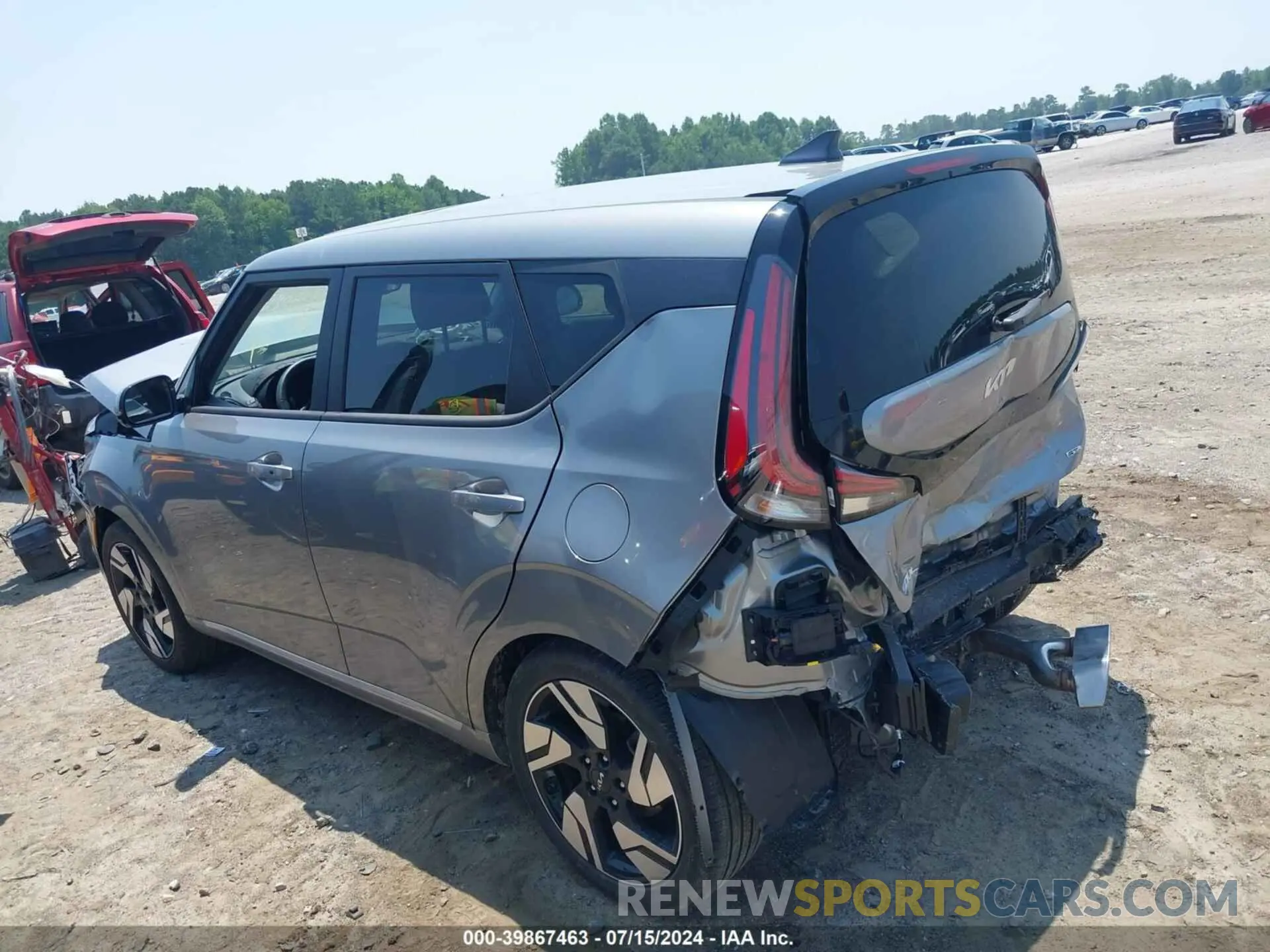 3 Photograph of a damaged car KNDJ53AU2P7852733 KIA SOUL 2023