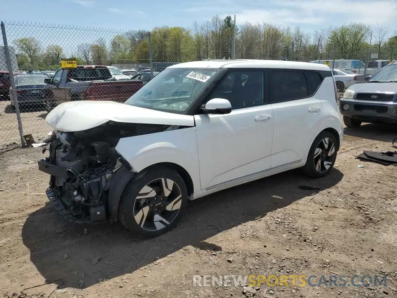 1 Photograph of a damaged car KNDJ53AU3P7841935 KIA SOUL 2023