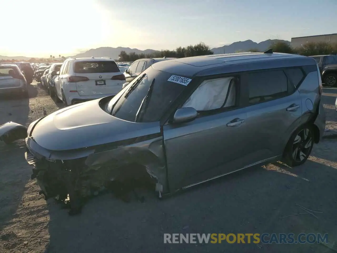 1 Photograph of a damaged car KNDJ53AU4P7854533 KIA SOUL 2023