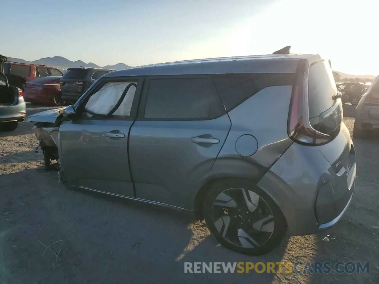2 Photograph of a damaged car KNDJ53AU4P7854533 KIA SOUL 2023