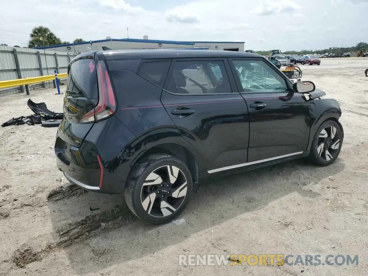 3 Photograph of a damaged car KNDJ53AU6P7854436 KIA SOUL 2023