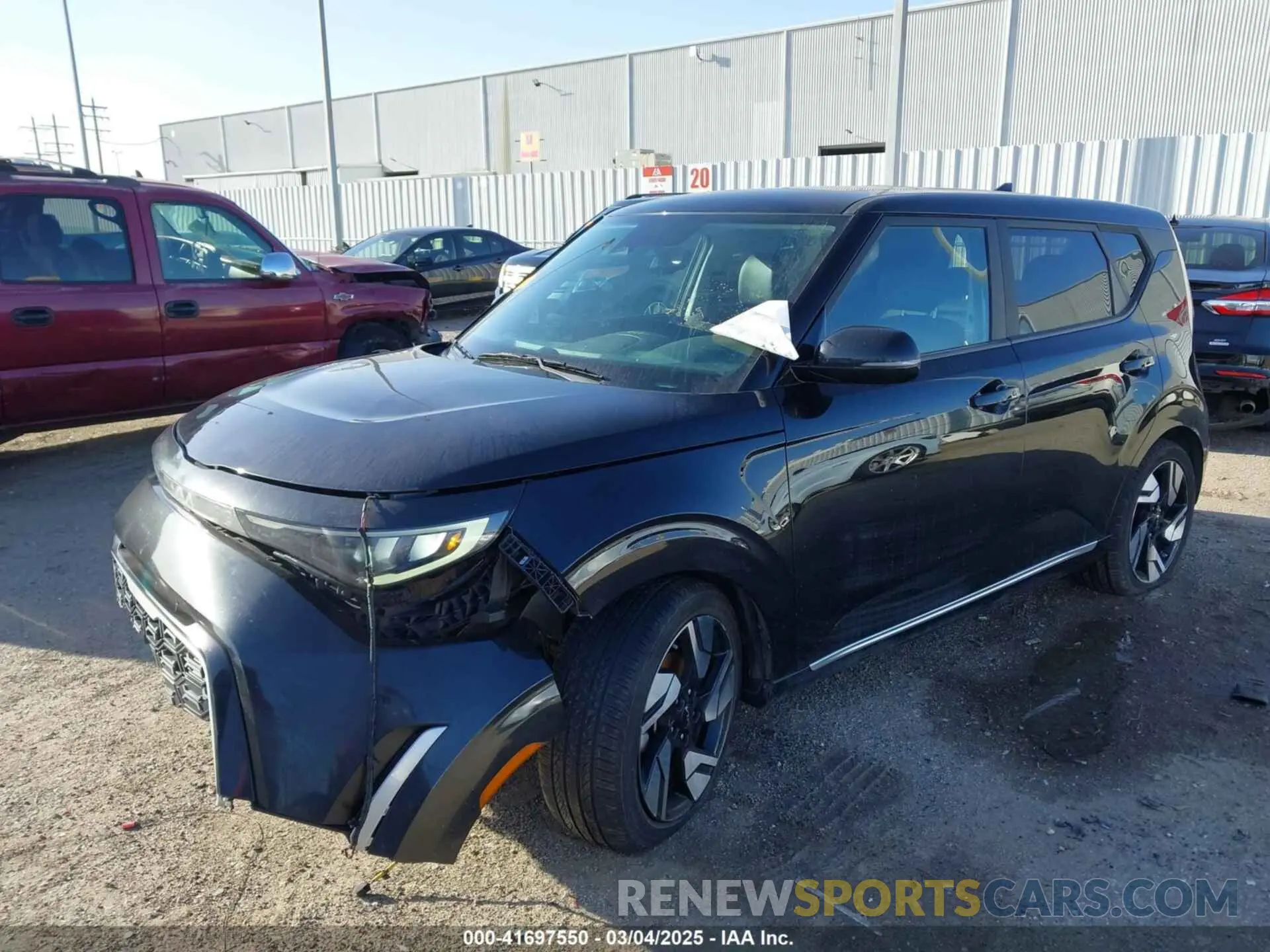 2 Photograph of a damaged car KNDJ53AU6P7858020 KIA SOUL 2023