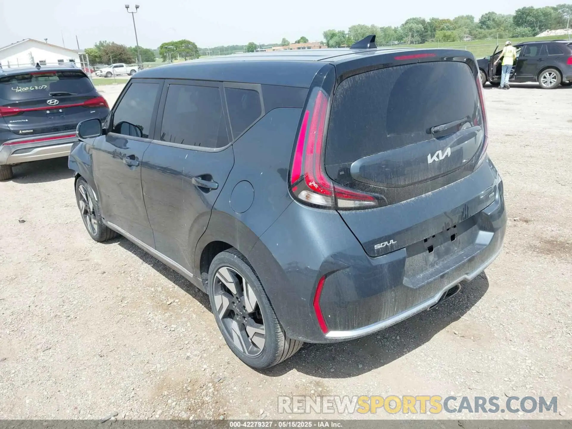 3 Photograph of a damaged car KNDJ53AU7P7191734 KIA SOUL 2023