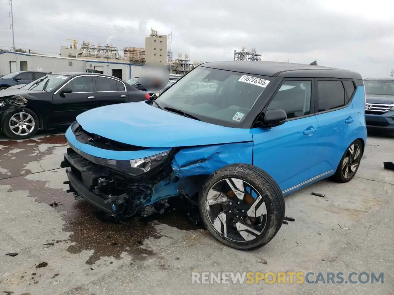 1 Photograph of a damaged car KNDJ53AU7P7213148 KIA SOUL 2023
